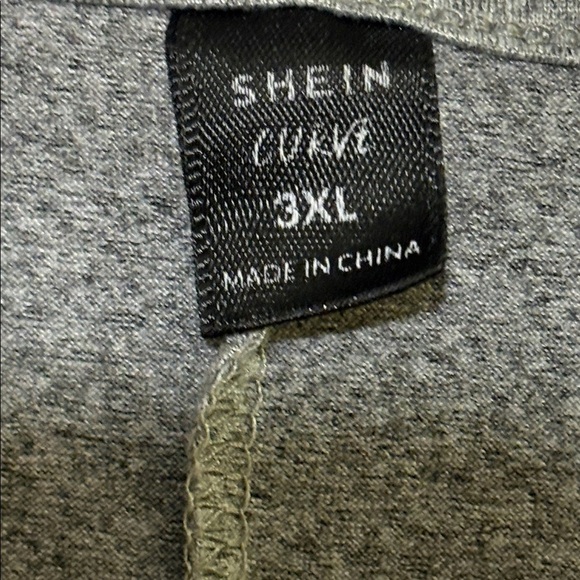SHEIN curve Charcoal Gray Tank Top, 3XL - Picture 2 of 5